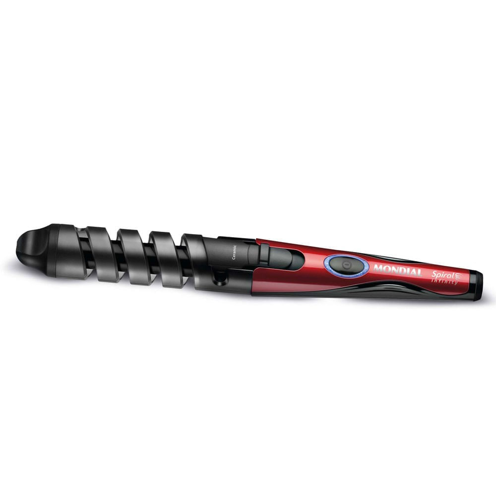 Modelador Mondial Spiral Infinity Em05 15w 200ºc Vermelho - Bivolt
