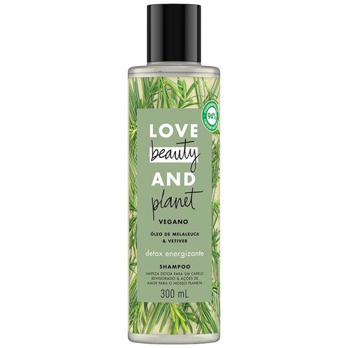 Shampoo Love Beauty & Planet Detox Energizante - 300ml