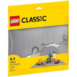 LEGO Classic: Base de Construção Cinzenta - 1 Peça