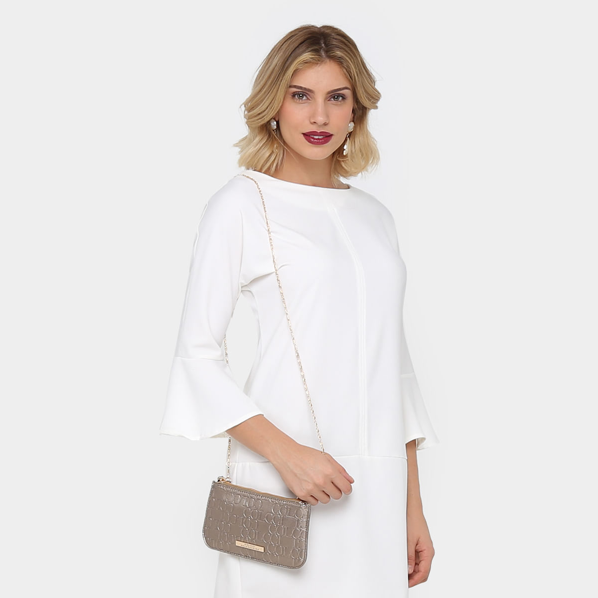 bolsa crossbody corrente feminina colcci