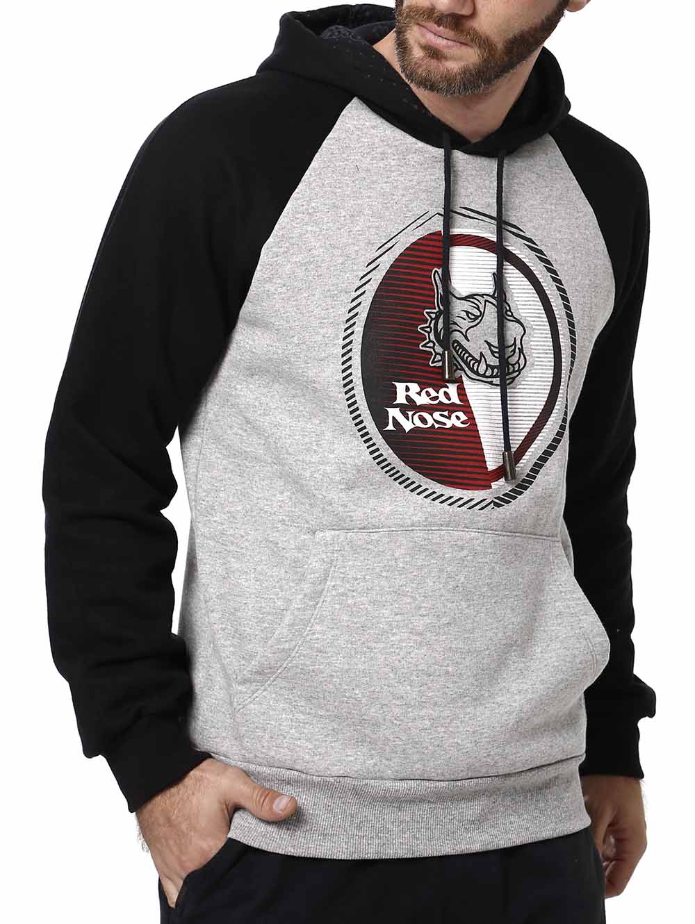 blusa de frio masculina red nose