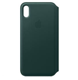 Capa para iPhone XS Max Folio de Couro Verde - Apple - MRX42ZM/A - VERDE