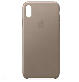 Capa para iPhone XS Max de Couro Taupe - Apple - MRWR2ZM/A - TAUPE