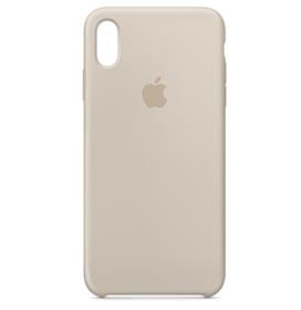 Capa para iPhone XS Max de Silicone Cinza Pedra - Apple - MRWJ2ZM/A - Padrao
