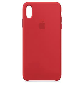 Capa Protetora para iPhone XS Max em Silicone Vermelha - Apple - MRWH2ZM - VERMELHO