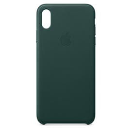 Capa Protetora para iPhone XS Max em Couro Verde Floresta - Apple - MTEV2ZM - VERDE