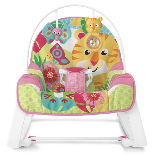 Cadeira de Balanço Minha Infância Fisher-Price GDP95 - 0 a 18kg - Colorida.