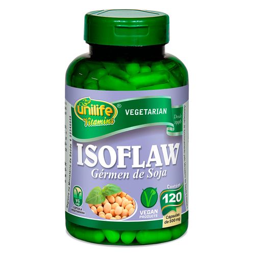Isoflaw - Gérmen de Soja 120 Cápsulas - Unilife