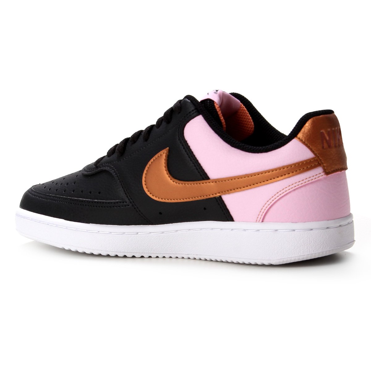 tênis couro nike court vision feminino