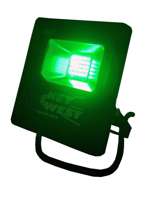 Refletor Holofote Verde de 10W - DNI 6052