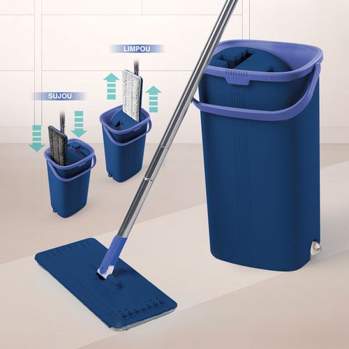 Limpador Multiuso Wash & Dry Easy Mop Polishop - Wash & Dry Easy Mop