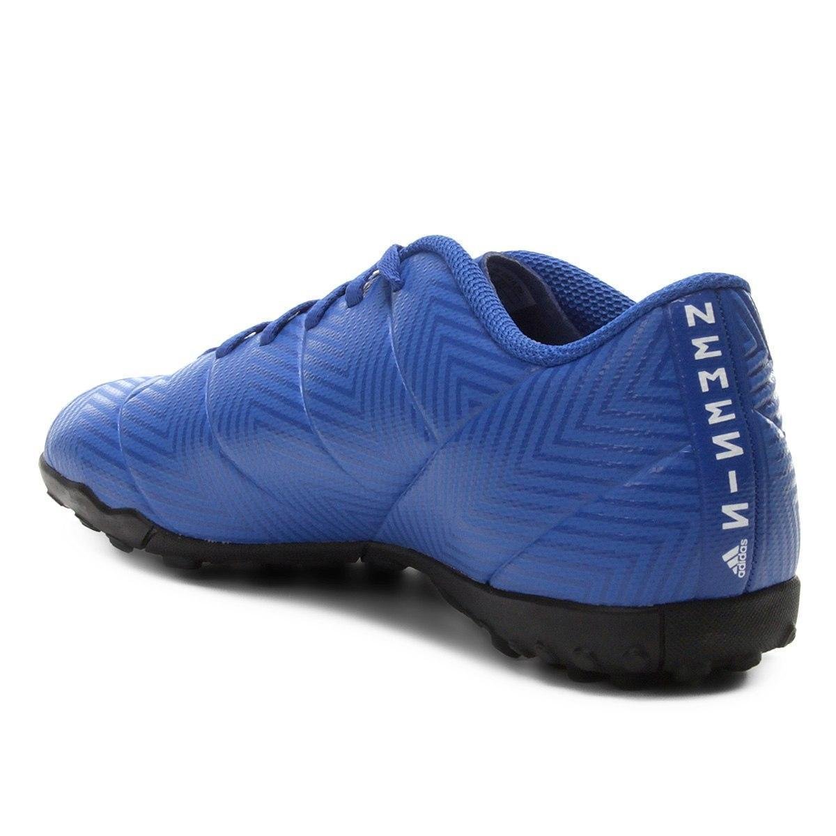 chuteira adidas nemeziz society azul