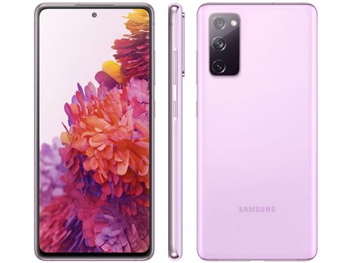 Smartphone Samsung Galaxy S20 FE 128GB Cloud - Lavender 6GB RAM 6,5&quot; Câm. Tripla + Selfie 32MP