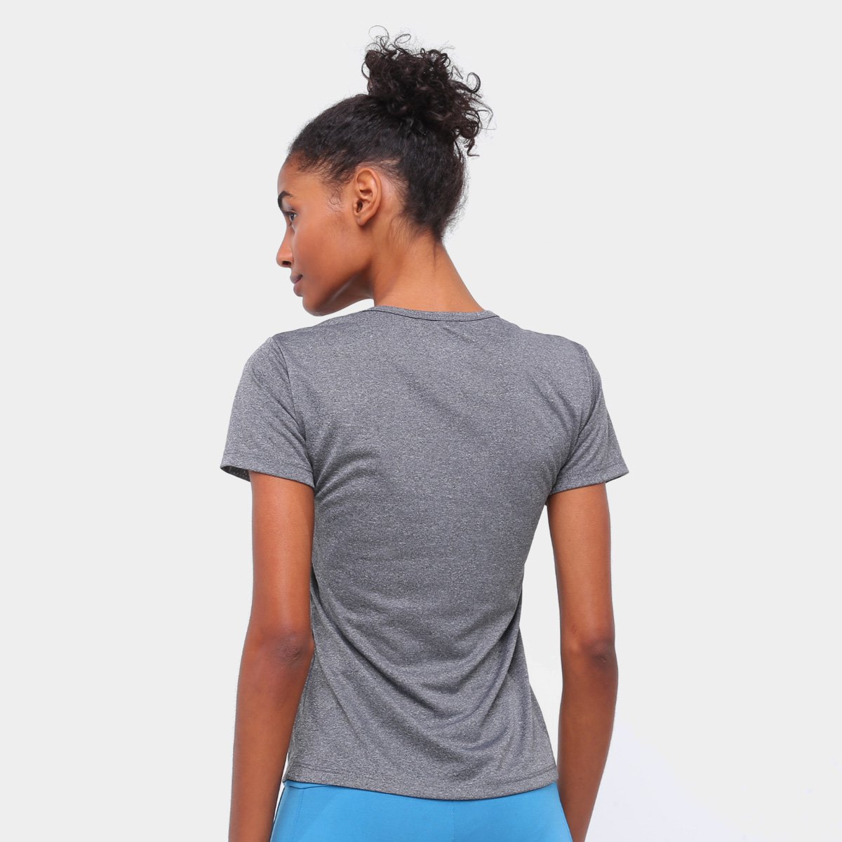 camiseta gonew mescla fast feminina