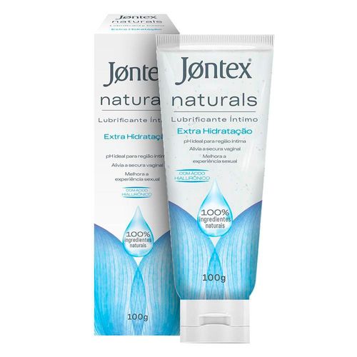 Gel Lubrificante Jontex Íntimo Naturals Extra Hidratação - 100g