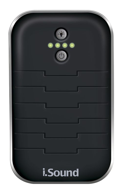 Bateria de reserva portátil com lanterna - 5.200 mAh