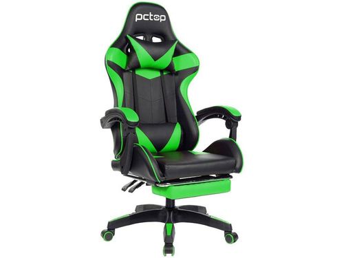 Cadeira Gamer PCTop Verde Racer 1006 - Verde