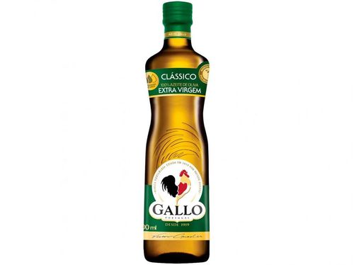 Azeite de Oliva Gallo Clássico Extravirgem 500ml - Azeite de Oliva Gallo Clássico 500ml -
