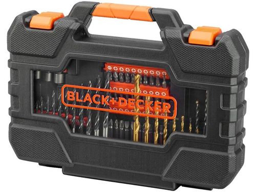 Kit Ferramentas Black&amp;Decker 104 Peças - Easy Grip A7230-XJ com Maleta
