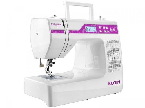 Máquina de Costura Portátil Elgin Premium JX-10000 Bivolt