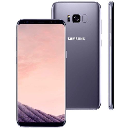 Smartphone Samsung Galaxy S8 Plus Dual Chip Ametista com 64GB, Tela 6.2", Android 7.0, 4G, Câmera 12MP e Octa-Core