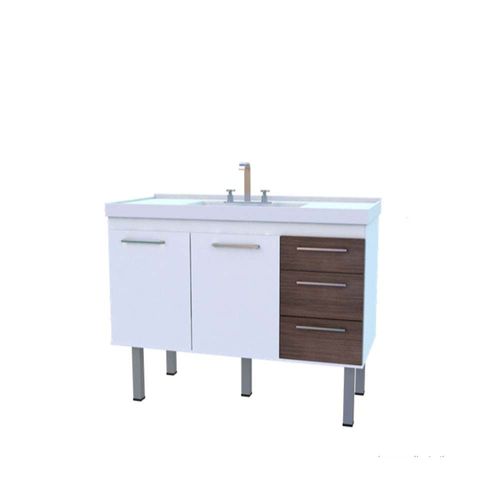 Gabinete de cozinha Hamal 2069 53x114cm branco e munique Cerocha