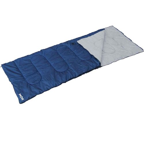 Saco de Dormir Envelope Mor com Extensor  - Azul/Cinza