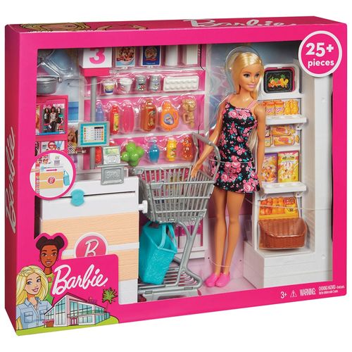 Boneca Barbie Supermercado Mattel