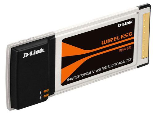 Placa Wireless D-Link DWA-645 PCMCIA - Wireless 802.11N para Notebooks