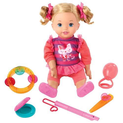 Boneca Mattel Little Mommy Primeira Aula de Musica