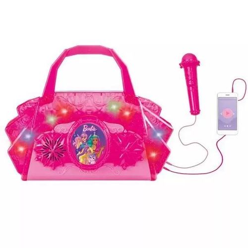 Bolsinha Musical Barbie Dreamtopia com Funcao MP3 BARAO