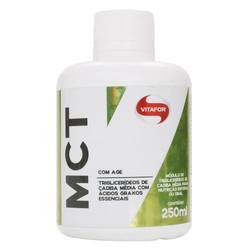 MCT com age - Enriquecido com Ácidos Graxos Essências 250ml - Vitafor