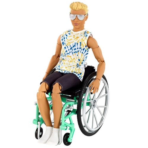 Boneco Ken Fashionista Mattel - Cadeira de Rodas