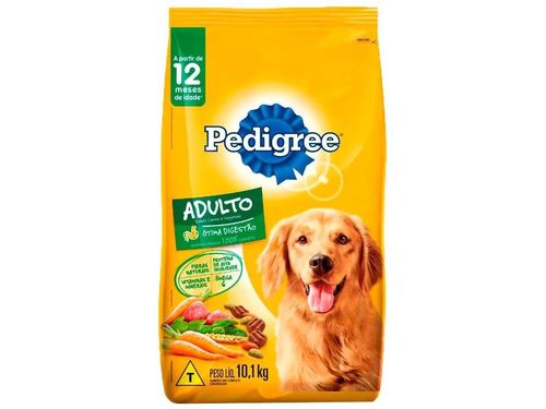 Ração Premium para Cachorro Pedigree - Carne e Vegetais Adulto 10,1kg