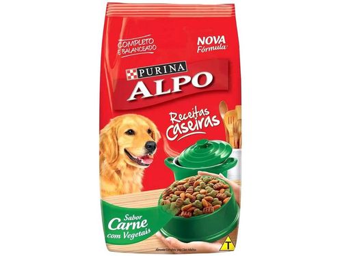 Ração para Cachorro Alpo Receitas Caseiras Adulto - Carne Grelhada com Vegetais 10,1kg