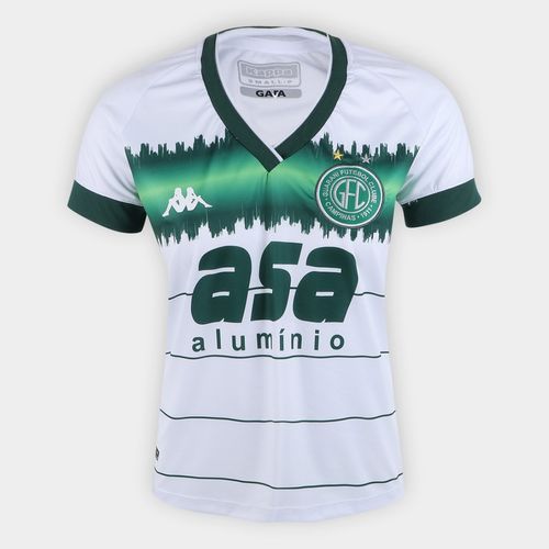 Camisa Guarani II 21/22 s/n° Torcedor Kappa Feminina Branco GG