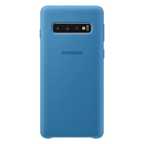 Capa Protetora Samsung Galaxy S10 Silicone Azul
