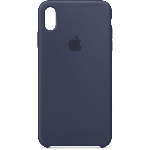 Capa de silicone para iPhone XS Max - Azul - Meia noite