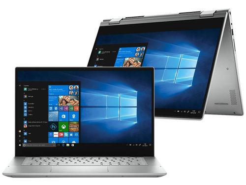 Notebook 2 em 1 Dell Inspiron 14 5000 5406-A20S - Intel Core i5 8GB 256GB SSD 14&quot; Touch Windows 10 Bivolt