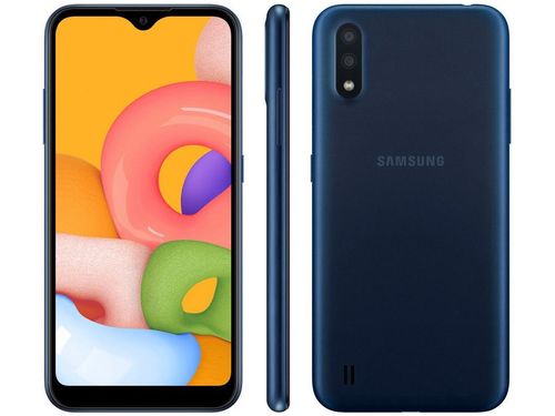 Smartphone Samsung Galaxy A01 SM-A015M 32 GB Azul Dual Chip