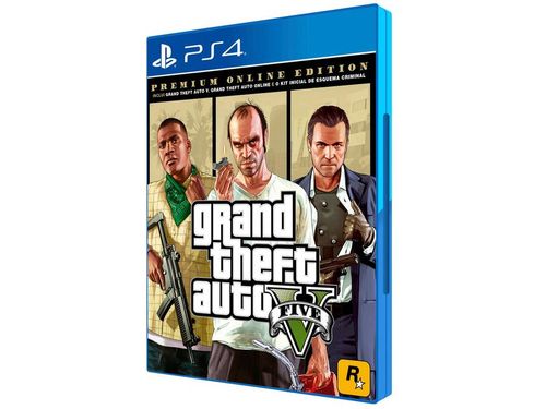 Game Grand Theft Auto V - Premium Online Edition PS4