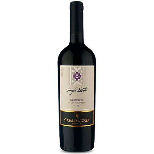 Vinho Tinto Chileno Wine Casas del Toqui Carménère 2019 - 750ml