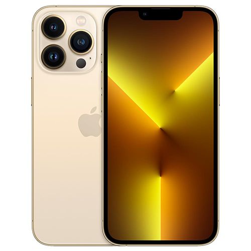 iPhone 13 Pro Max Apple 256GB Dourado Tela de 6,7”, Câmera Tripla de 12MP
