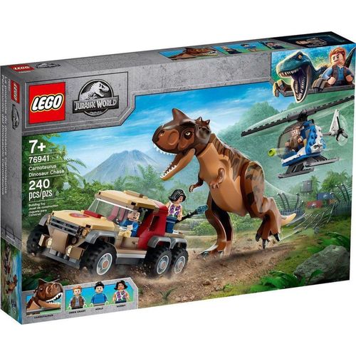 Blocos de montar - Lego Jurassic World - Perseguicao do Dinossauro Carnotaurus LEGO DO BRASIL