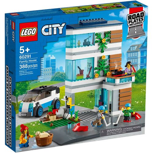 LEGO City Casa de Família 60291 - 388 Peças.