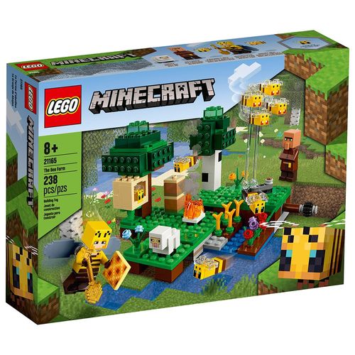 LEGO Minecraft A Fazenda das Abelhas 21165 - 238 Peças.