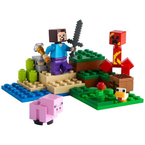 LEGO Minecraft: A Emboscada do Creeper 21177 - 72 Peças