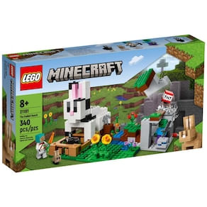 LEGO Minecraft: O Rancho do Coelho 21181 - 340 Peças