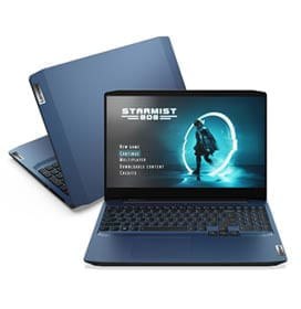 Notebook Lenovo, Intel Core i7 10750H, 8GB, 512GB SSD, 15,6, GTX1650, Ideapad Gaming 3i, Chameleon Blue - 82CG0005BR AZUL, BIVOLT