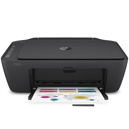 Multifuncional HP DeskJet Ink Advantage 2774 Wireless - Impressora, Copiadora, Scanner.